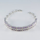 Zoe Purple Tennis Bracelet Gift for Glamorous Style